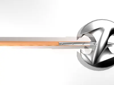 Battle Axe - Double Headed 3D model