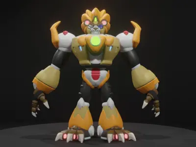 Slash Beast 3D model