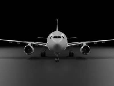 Airbus A330-300 3D model buy