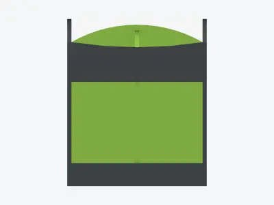 Book Box - Library - Integral - Single Low-poly 3D model