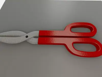  Garden Shears High Quality 3D Model FREE DOWNLOAD Free low-poly 3D model