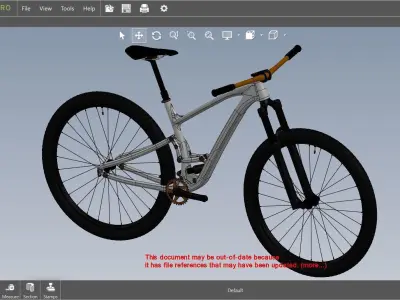 Bicycle - 2015 mountain-bike 3D model
