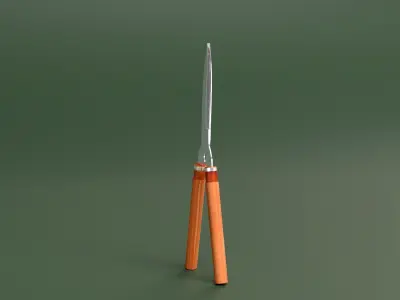 Hedge Shears Tool 3D model