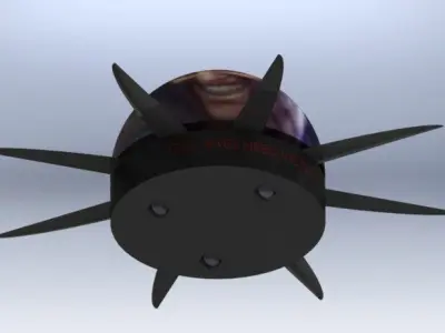 Battle Bot Free 3D model
