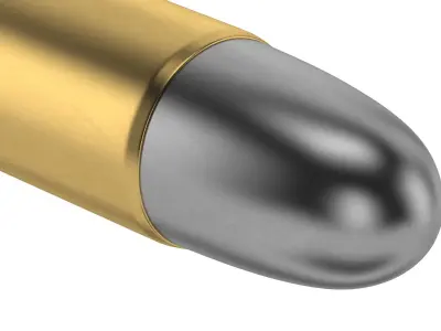 Bullet 455 WEBLEY 3D model