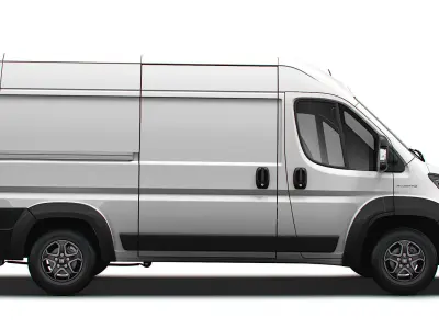 Fiat e Ducato Van L2H2 2024 3D model