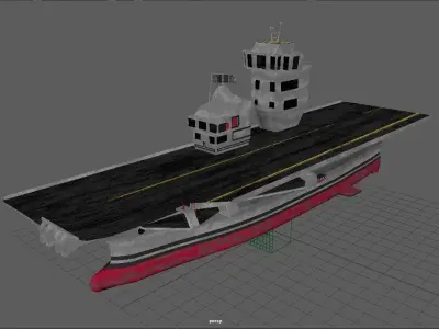 Carrier submarine 3D model