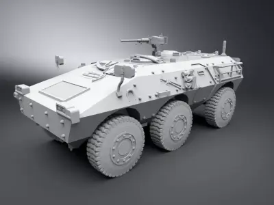 Puma AFV Scale model 3D print model