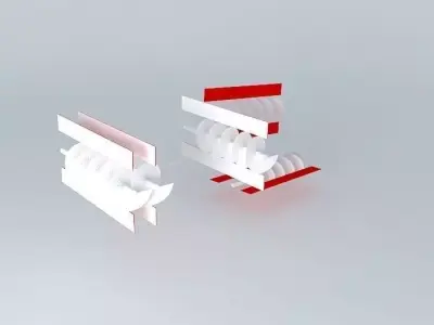 Metal screw Free 3D model
