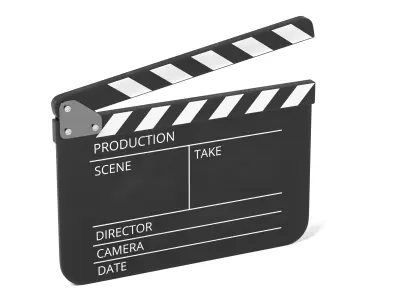 -Clapboard- 3D model