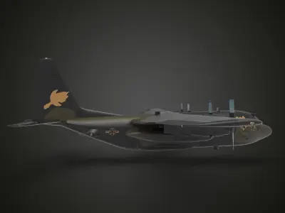 C-130 Hercules  3D model