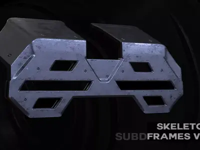 22 Structural Frames Vol 1 SUBD 3D model