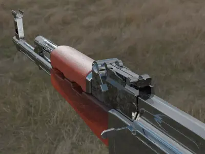 ak 47  3D model