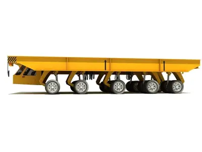 Shipyard Transporter Vehicle 3D model