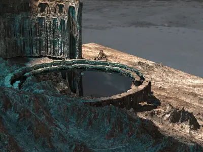 Alien pool  3D model