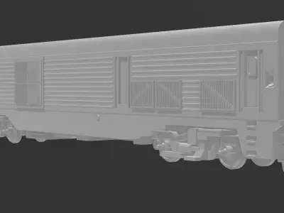 MTA LIRR EMD DM30AC Diesel-Electric Locomotive 3D print model