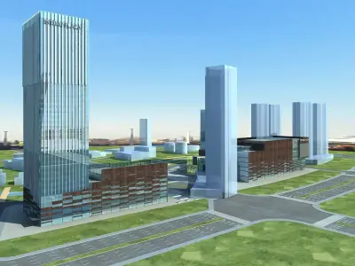 Architecture 3D model get