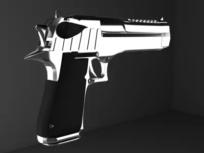 DESERT EAGLE - HIGH POLY 3D model