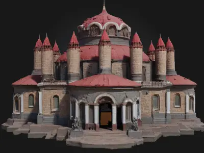 Ancient Cathedral 3D model