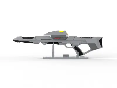 Type 3A Phaser Star Trek First Contact - Commercial - STL 3D print model
