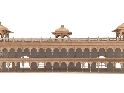 Indian Palace 3D model