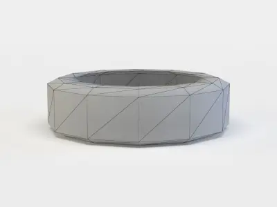 Tire Low-poly 3D model by DexsoftGames