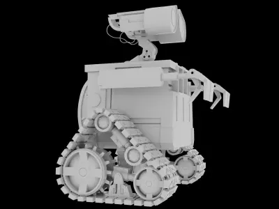 Pixar wall-e  Free 3D model