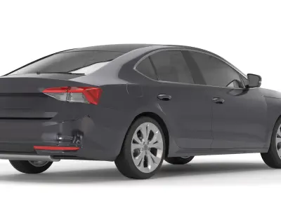 Generic Sedan 07 3D model