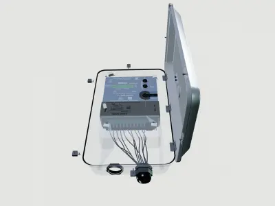 Cubicle Meter 3D model