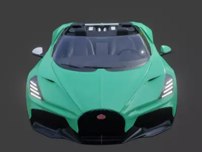 Bugatti Mistral 3D model