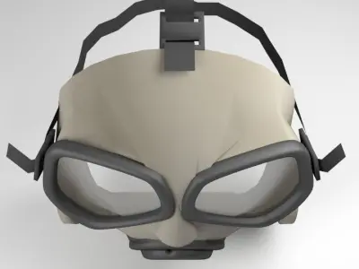 Gasmask Type 4 3D model