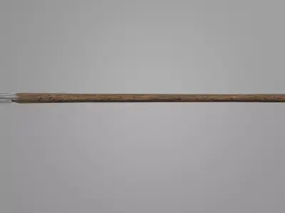 Low Poly PBR Fire Axe - Game Ready Free low-poly 3D model