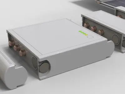 Modular Power Pack 3D model