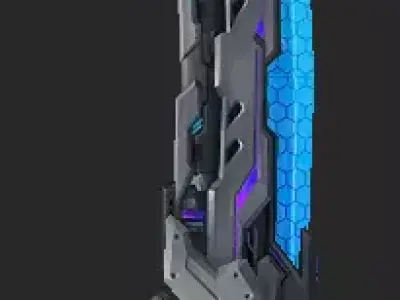 Pack With 30 Fantasy Swords - Part 02 Low-poly 3D model