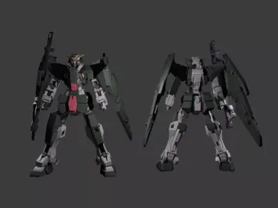 Gundam Dynames Free 3D model