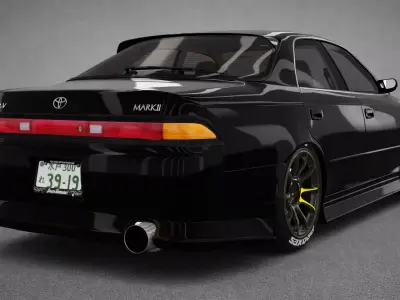 Toyota Mark II Tourer V JZX90 3D model