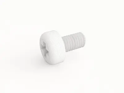 Screw 165 3D model