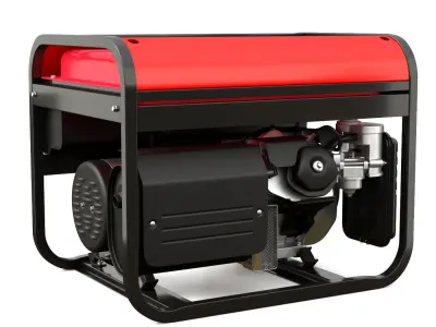 gasoline generator Fubag BS 6600 3D model 3D model