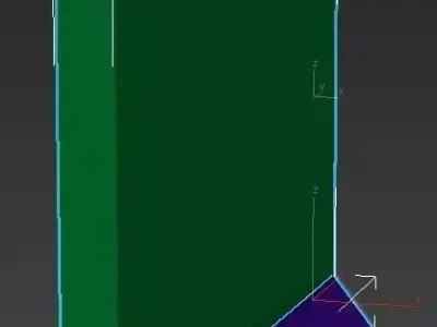 3d wall box Free 3D model