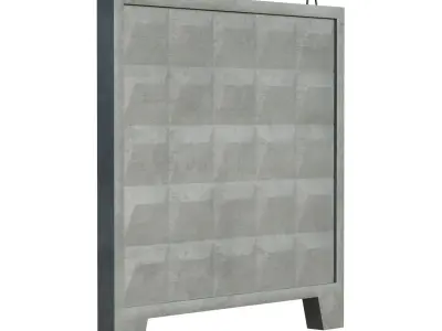 Concrete Wall 3D model