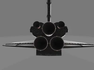 space shuttle 3D model buy