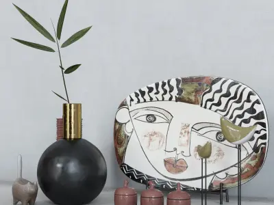 Decorative set J1 3D model