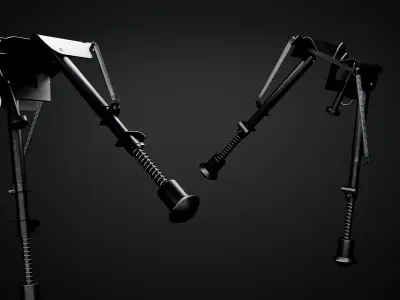 AWM Sniper Rifle 3D model purchase