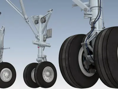  A320neo Landing Gears 