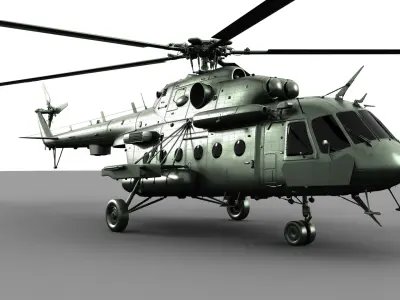 NSG Chopper Low-poly 3D model