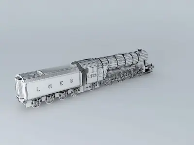 Flying Scotsman Free 3D model