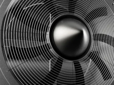 Industrial fan Free 3D print model