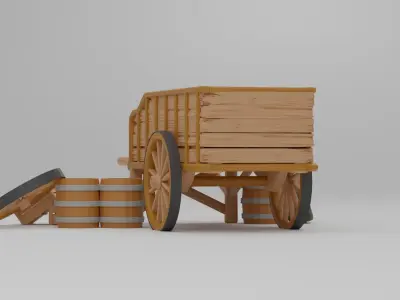 Tumbrel 3D print model