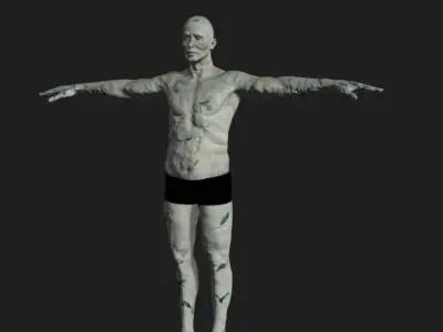Zombie Free 3D model