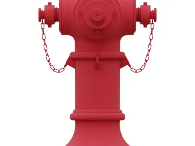 Fire Hydrant 3D model shop